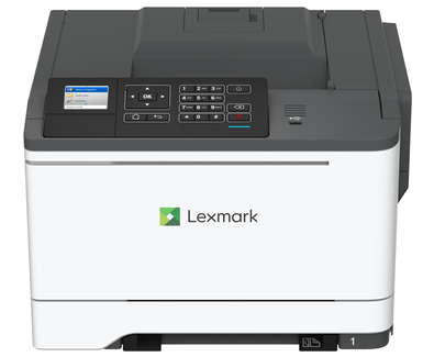 Lexmark CS521dn Laserdrucker farbig A4 duplex USB LAN 25.220 gedr. Seiten