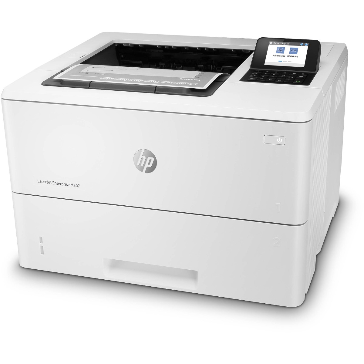 HP LaserJet M507dn 1PV87A Laser S/W A4 USB LAN Duplex unter 25.000 gedr. Seiten