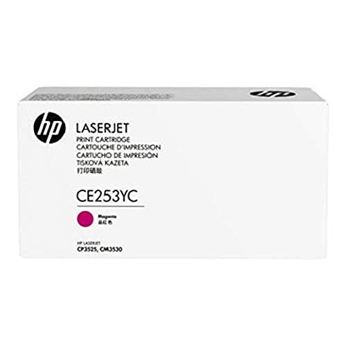 Original HP CE253YC Toner Magenta 7.000 Seiten für CP3525, CM3530 + NEU & OVP +