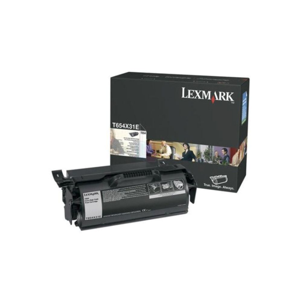Lexmark T654X31A Toner, gebraucht 60% Füllstand