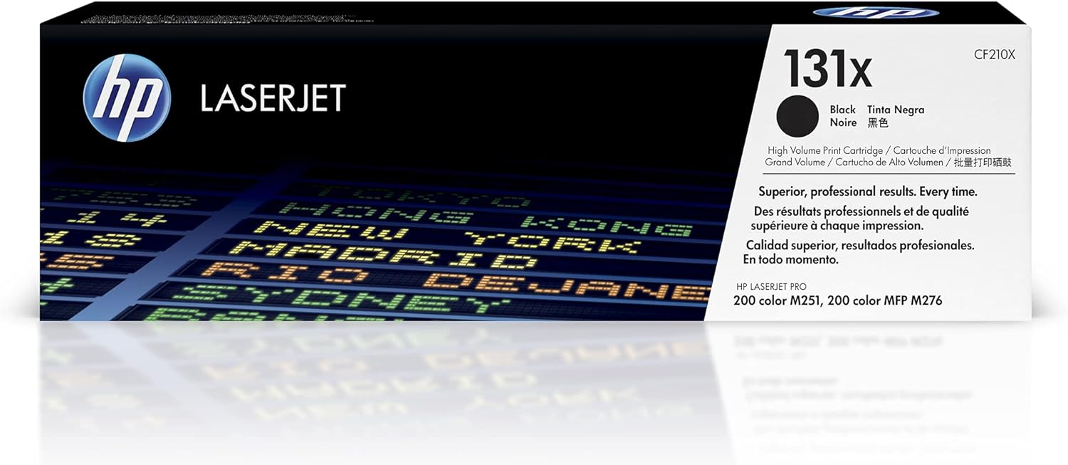 HP Toner Schwarz CF210X- NEU&OVP- Für LaserJet Pro M251 & M276