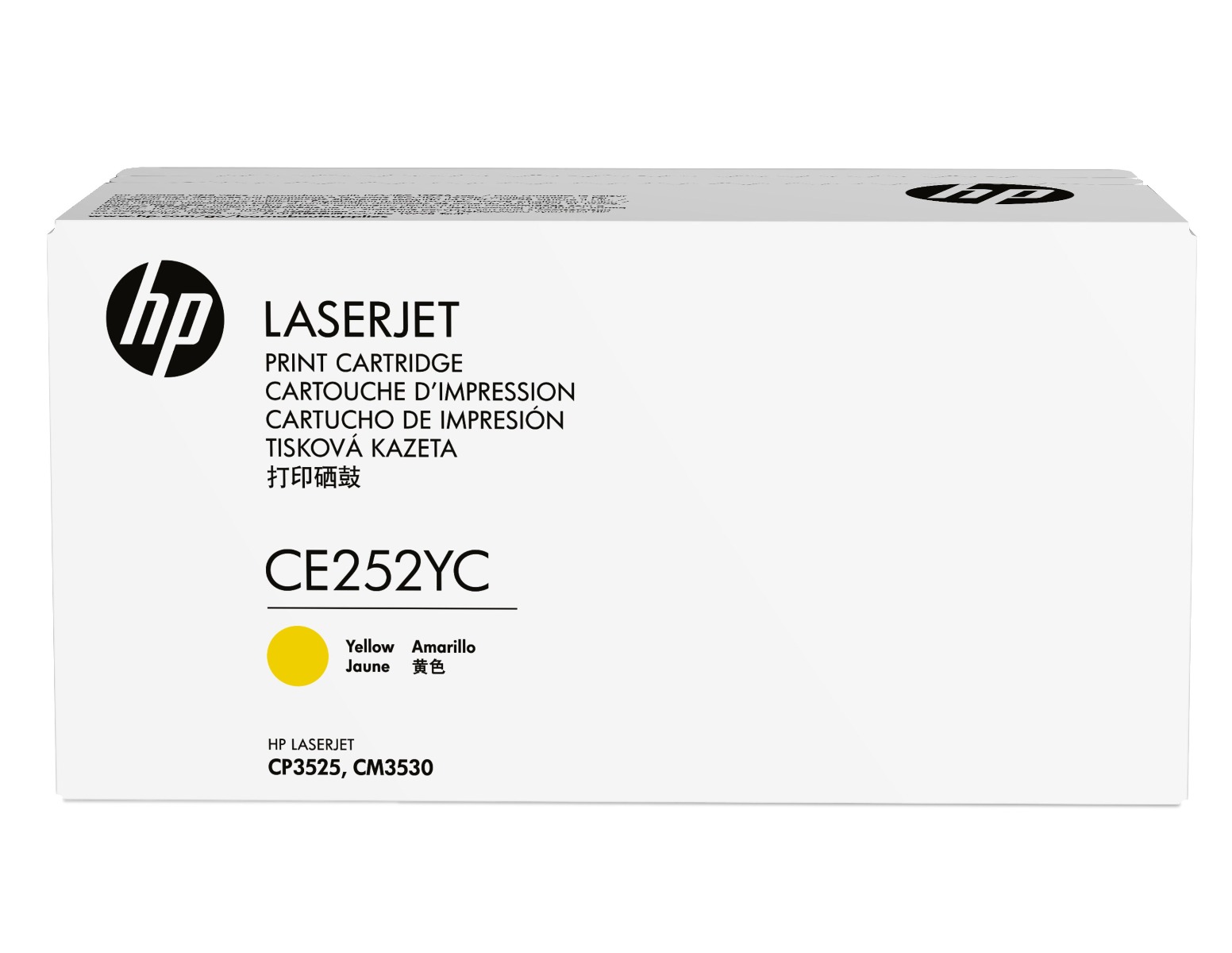 Original HP CE252YC Toner Gelb 7.000 Seiten für CP3525, CM3530 + NEU & OVP +