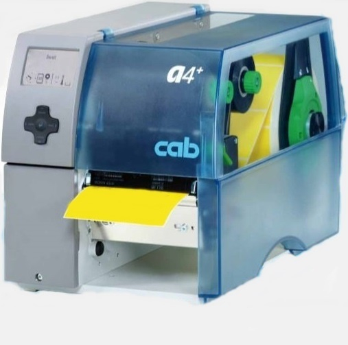 CAB A4+ Etikettendrucker 4.533 Meter 200DPI