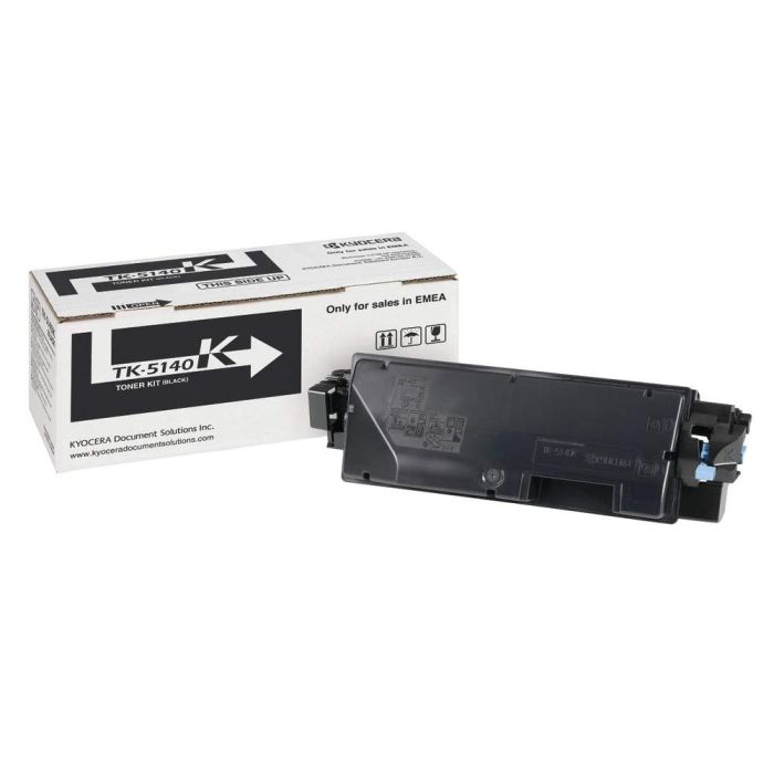 Original Kyocera TK-5140K - 1T02NR0NL0 Toner Schwarz für 7.000 S. + NEU & OVP +, 115715, by Kyocera Original Kyocera TK-5140K - 1T02NR0NL0 Toner Schwarz für 7.000 S. + NEU & OVP +, 115715, by Kyocera