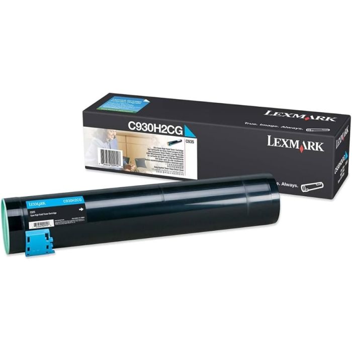 Lexmark C930H2CG Toner Cyan –Neu & OVP, Original, geeignet für C930-/C935-Serie, 117662, by Lexmark Lexmark C930H2CG Toner Cyan –Neu & OVP, Original, geeignet für C930-/C935-Serie, 117662, by Lexmark
