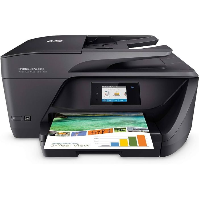 HP OfficeJet Pro 6960 All-in-One - J7K33A A4 Farbig USB Netzwerk ePrint Duplex, J7K33A, by HP