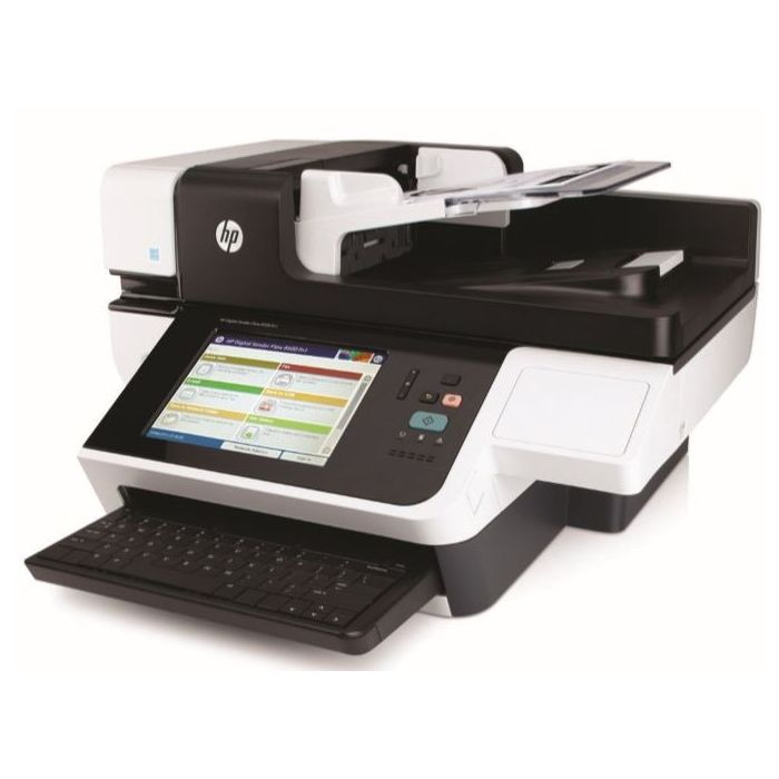 HP Digital Sender Flow 8500FN1 Workstation - L2719A Flatbed Scanner DADf USB LAN, 105249 105250, by HP