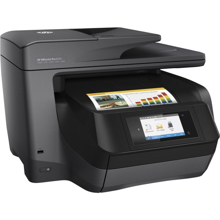 HP OfficeJet Pro 8725 - M9L80A All-in-One-Drucker Duplex USB Netzwerk ePrint, M9L80A, by HP