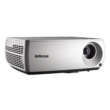 InFocus IN2104 DLP Beamer – 374 Lampenstunden, 2.200 Lumen, VGA, Tragbar, 117472, 