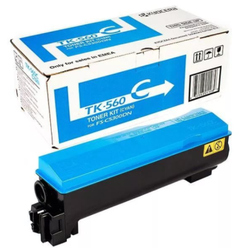 Kyocera TK-560C Toner Cyan – Neu & OVP, Original, geeignet für ECOSYS P6030cdn, 117661, by Kyocera