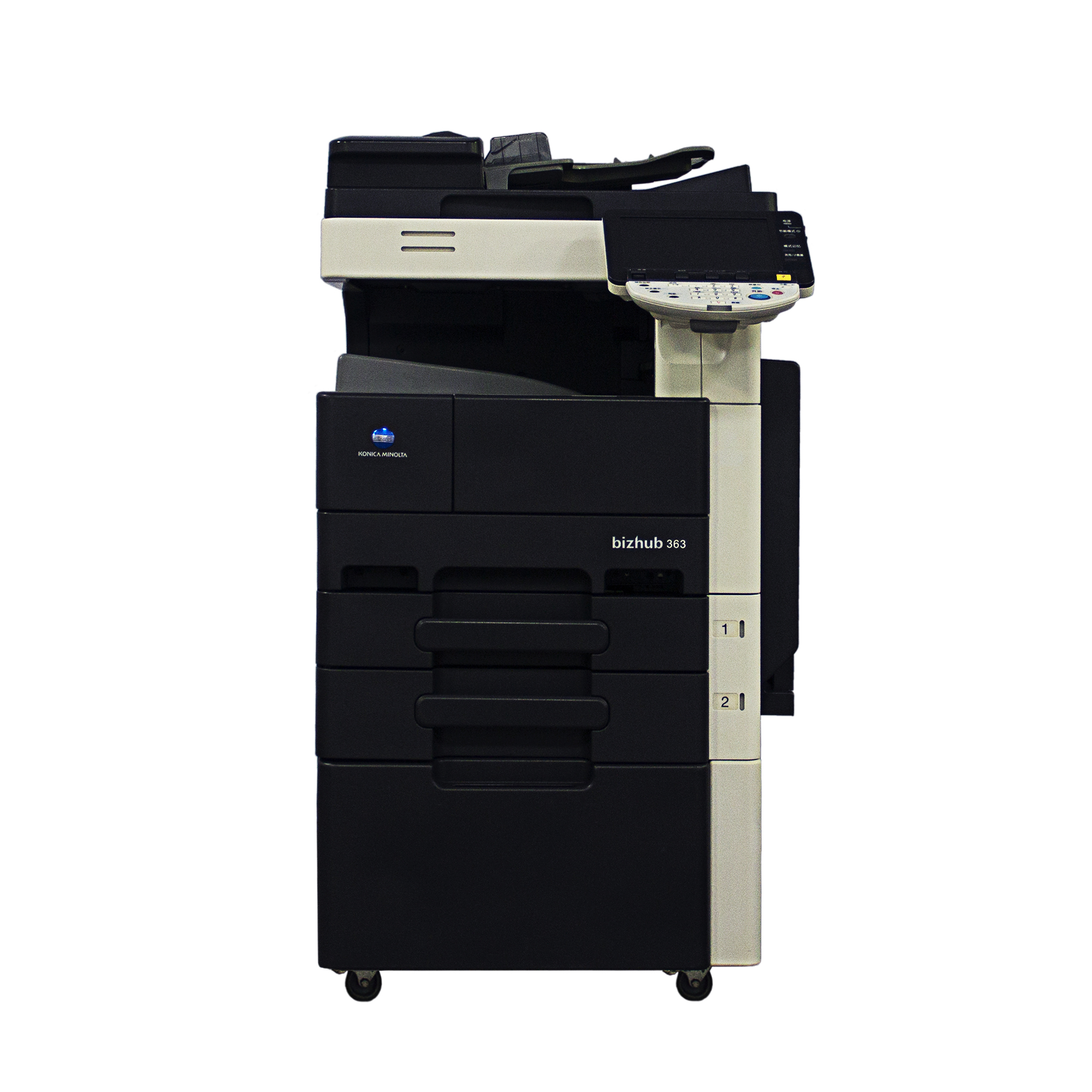 Konica Minolta bizhub 363 – MFP S/W A3 USB LAN ADF Duplex 47.480 gedr. Seiten