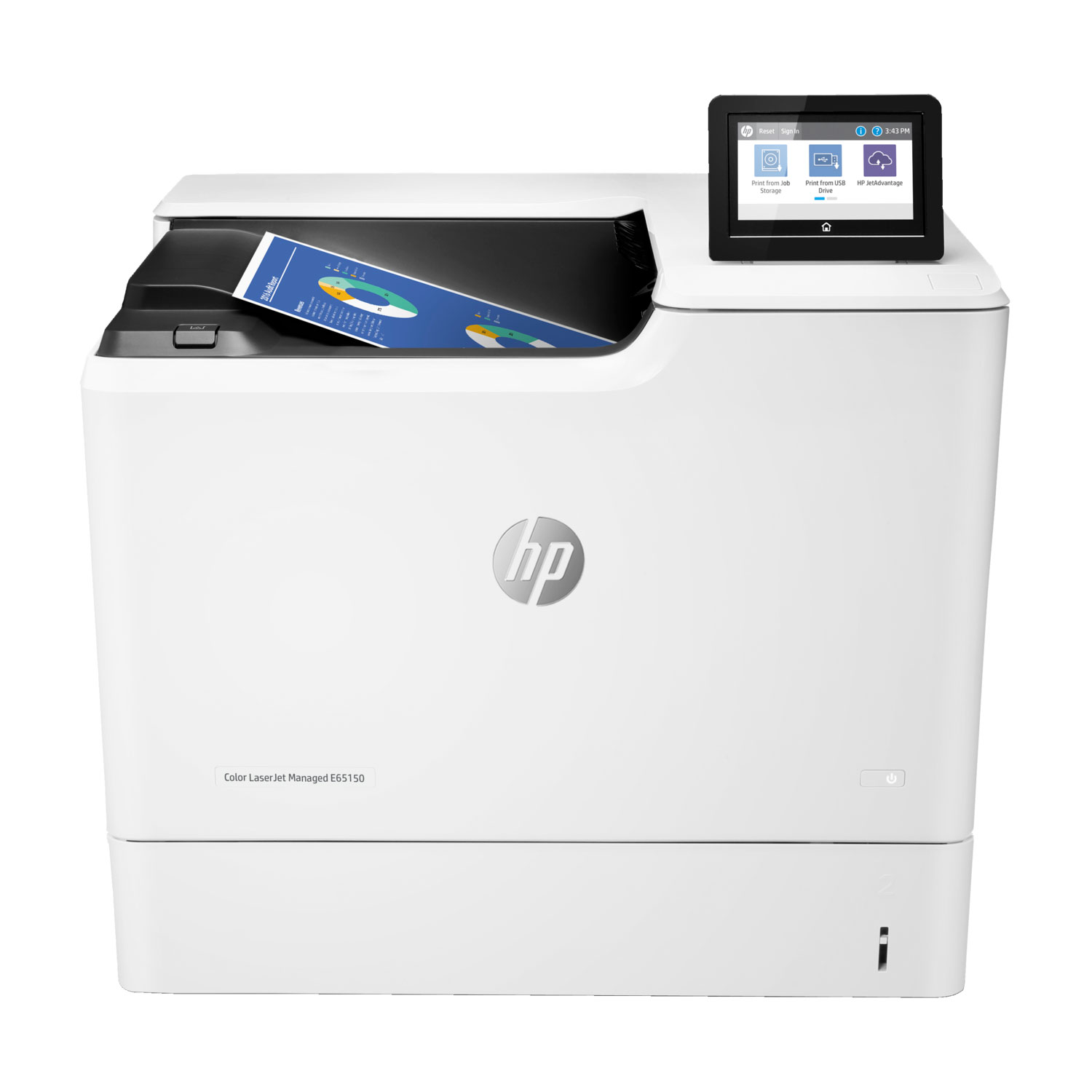 HP Color LaserJet Managed E65150dn Laser Farbig A4 USB Duplex LAN Neu & OVP