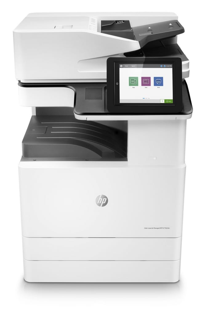 HP CLJ Managed E77822dn - X3A78A MFP Farbig A3 USB LAN Duplex unter 96.000 S.