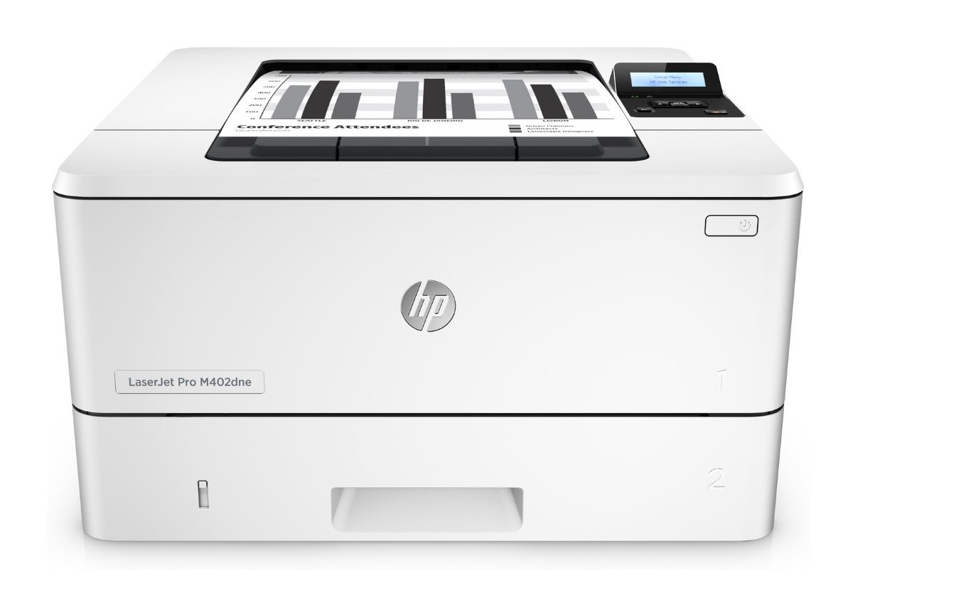 HP LaserJet Pro M402DNE S/W A4 USB LAN Duplex unter 75.000 gedr. Seiten