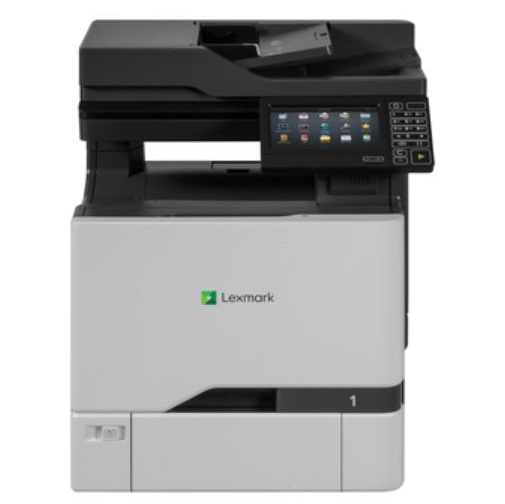 Lexmark CX725de Multifunktionsdrucker farbig A4 duplex USB LAN unter 50.000 S.