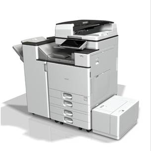Ricoh MP C4504exSP MFP Farbig A3 LAN USB Duplex unter 75.000 gedr.Seiten