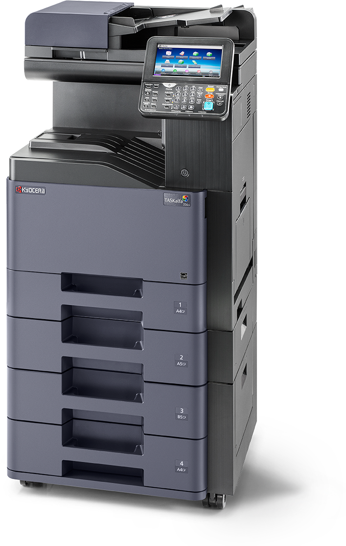 Kyocera Taskalfa 356ci MFP A4 Farbig USB LAN Duplex 94.680 gedr. Seiten